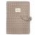 Variation Gris du produit Protège carnet de santé Knot Gofre Latte de la marque Babyshower
