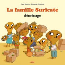 Livre La famille suricate déménage  par Auzou Editions