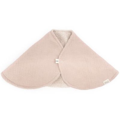 Bavoir d'épaule 2 en 1 Burpy Nude Powder Babyshower