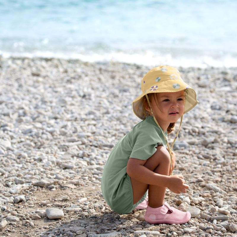 Chapeau réversible anti-UV Bouée jaune pâle (3-6 mois) Lässig Ambiance 4
