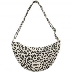 Sac banane Andrea Léopard Ecru - Hindbag