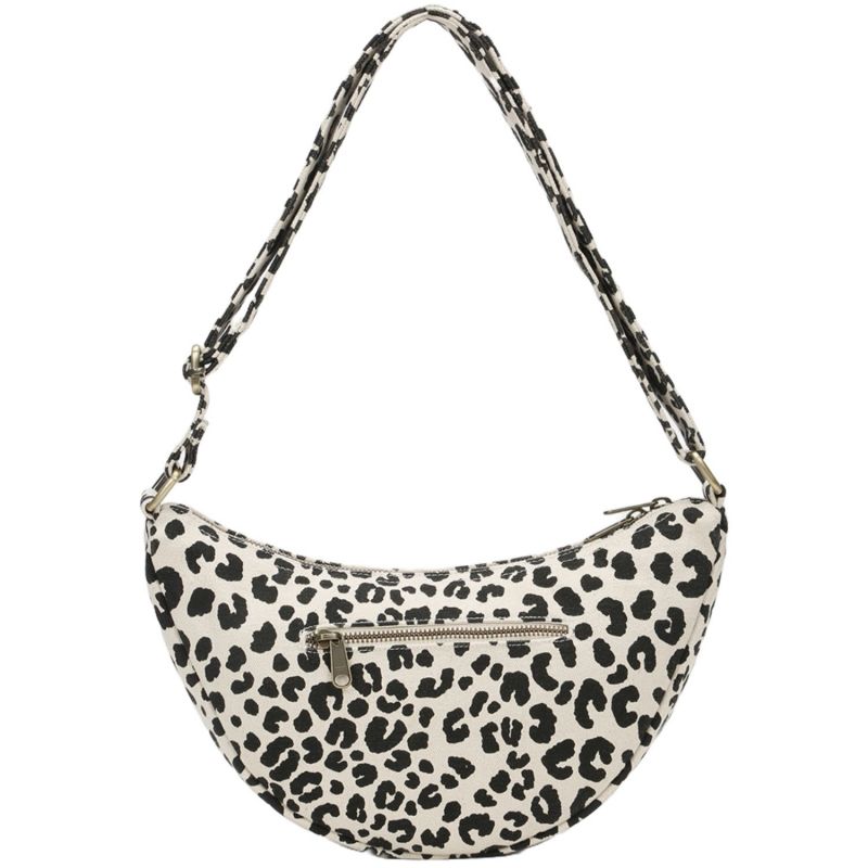 Sac banane Andrea Léopard Ecru Hindbag Produit 2