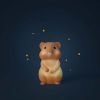 Veilleuse hamster Puce & Pilou (USB)   par Moulin Roty