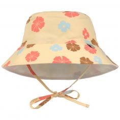 Chapeau anti-UV Fleurs vanille (19-36 mois) - Lässig 