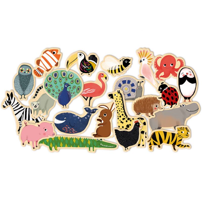 Animaux magnétiques Magnimo (36 pièces) Djeco