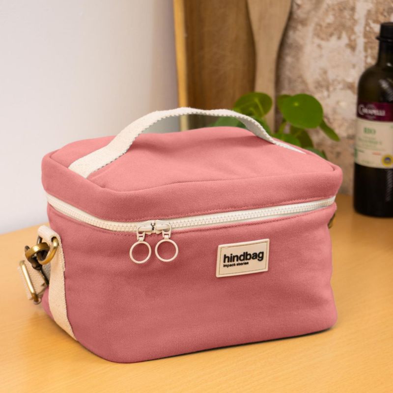 Lunch bag isotherme Igor Rose Blush Hindbag Ambiance 2