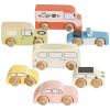 Set de 7 voitures rétro en bois FSC Le Toy Van Produit 1