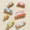 Set de 7 voitures rétro en bois FSC Le Toy Van Ambiance 8