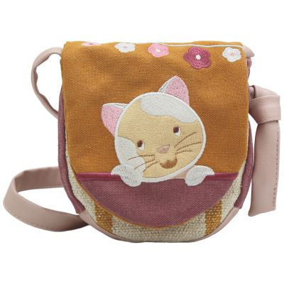 Sac bandoulière enfant Les Copains d'abord Chat L'oiseau bateau