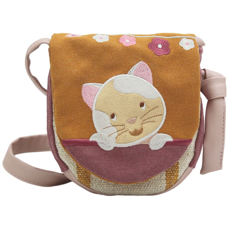 Sac bandoulière enfant Les Copains d'abord Chat L'oiseau bateau Produit 1