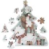 Puzzle géant sapin de Noël (35 pièces)  par Little Dutch