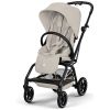 Poussette Compacte et Rotative Eezy S Twist+2 Châssis Noir et Siège Dune Grey Cybex Produit 3
