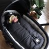 Chancelière pour siège-auto bébé en peau d'agneau NAADJA noir Kaiser Ambiance 2