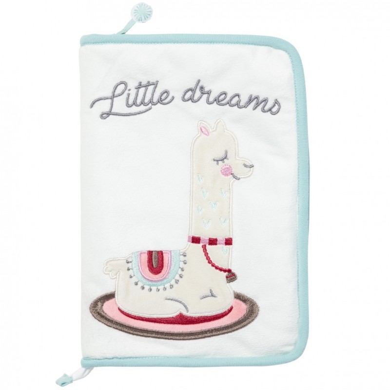 Protège carnet de santé Little Lama Little Band