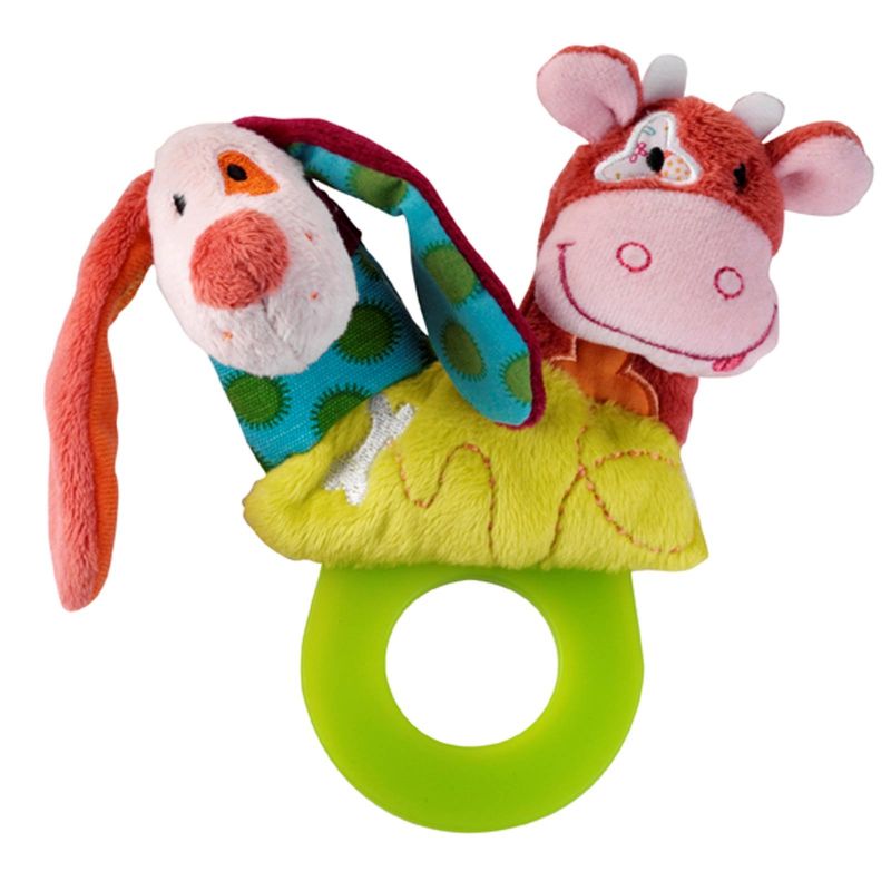 Hochet de dentition Jef 4 en 1 Lilliputiens