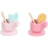 Service à thé en bois Colourful Teatime (13 pièces) Goki Produit 4