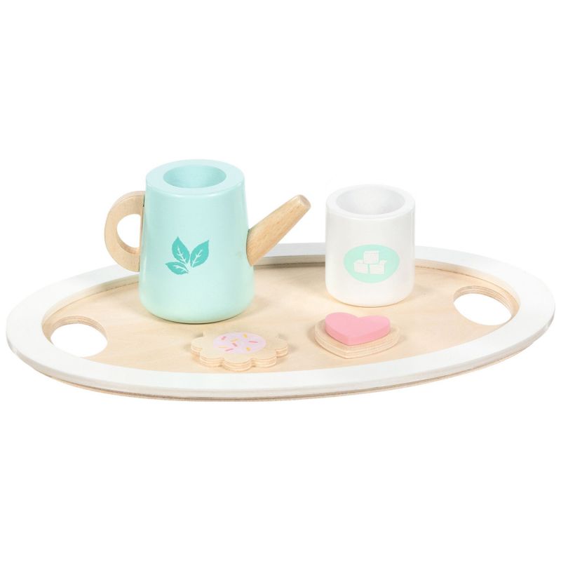 Service à thé en bois Colourful Teatime (13 pièces) Goki Produit 3