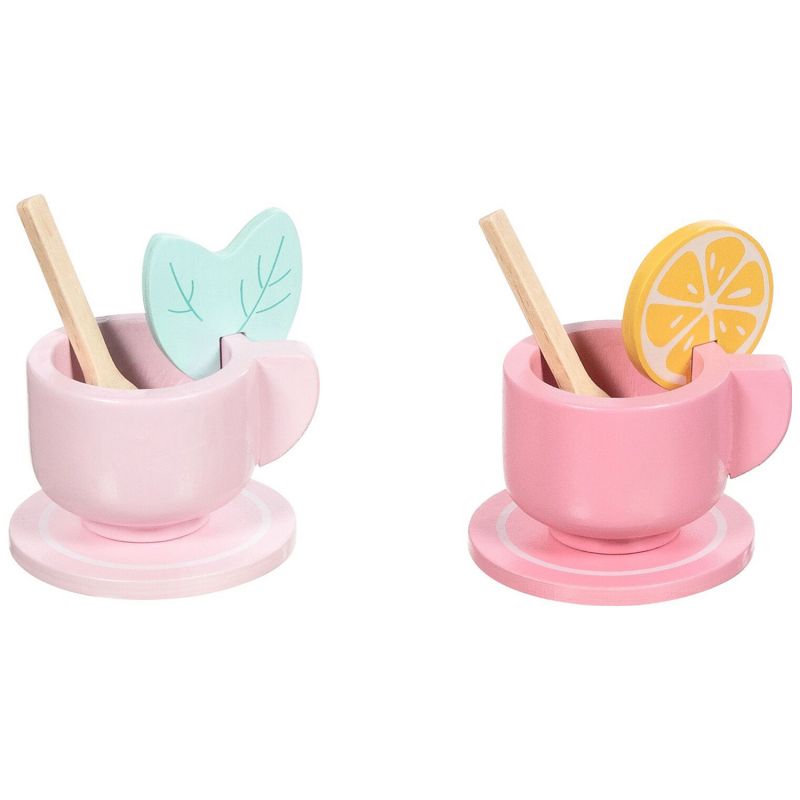 Service à thé en bois Colourful Teatime (13 pièces) Goki Produit 4