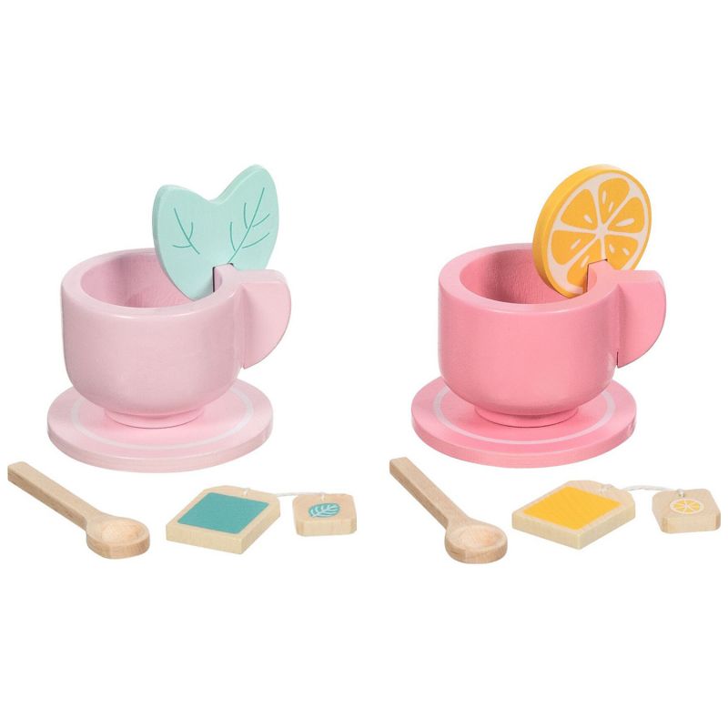 Service à thé en bois Colourful Teatime (13 pièces) Goki Produit 6