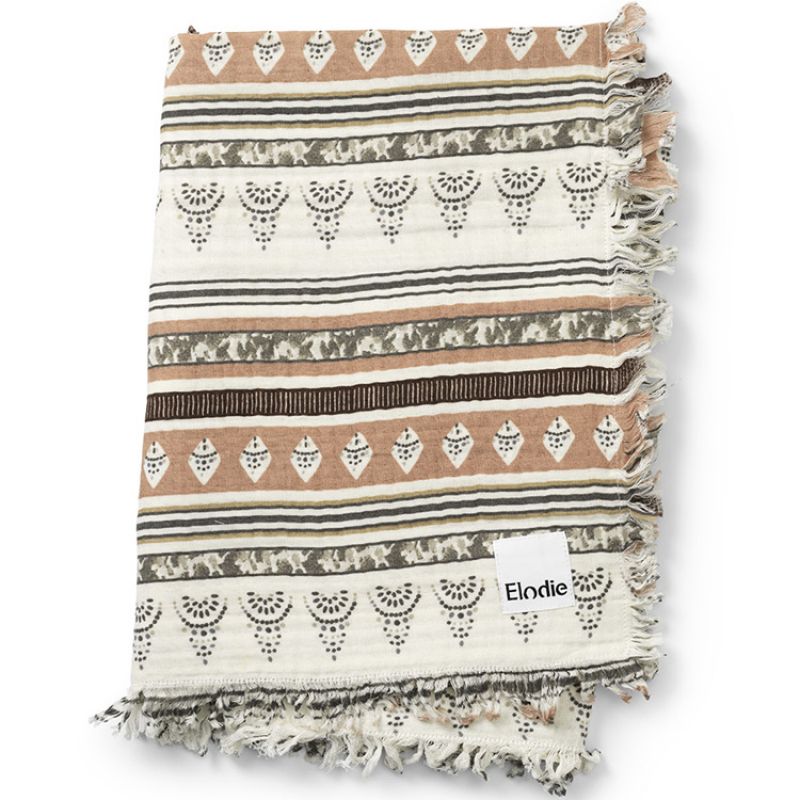Couverture en coton froissé Desert Weaves (70 x 100 cm) Elodie Details