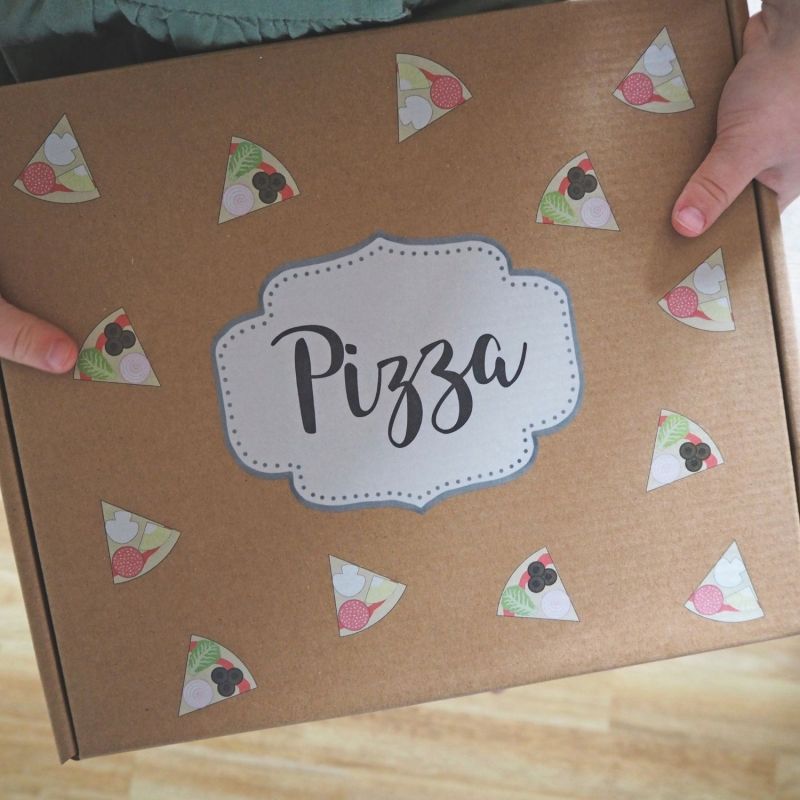 Pizza en bois à découper Jabadabado Ambiance 6