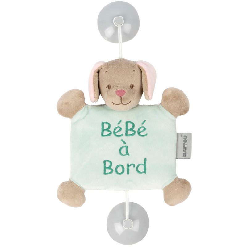 Bébé à bord Lali le chien Nattou