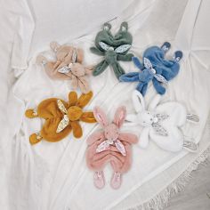 Lapin Doudou ocre (29 cm)