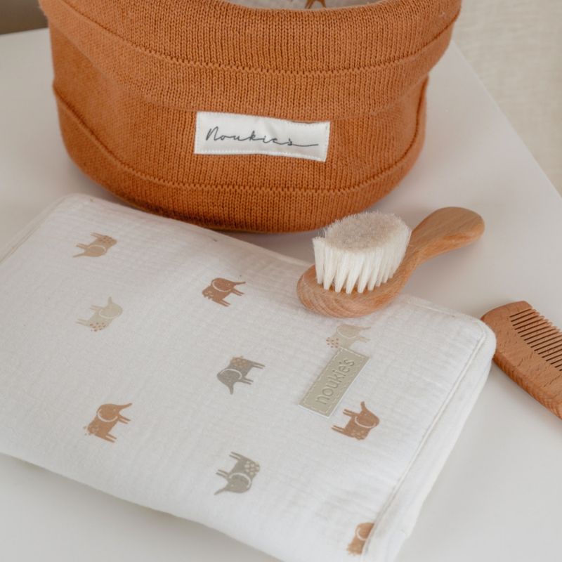 Protège carnet de santé Eléphants Noukie's Ambiance 2