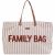 Variation Ecru, terracotta du produit Sac à langer Family Bag rayures nude-terracotta de la marque Childhome