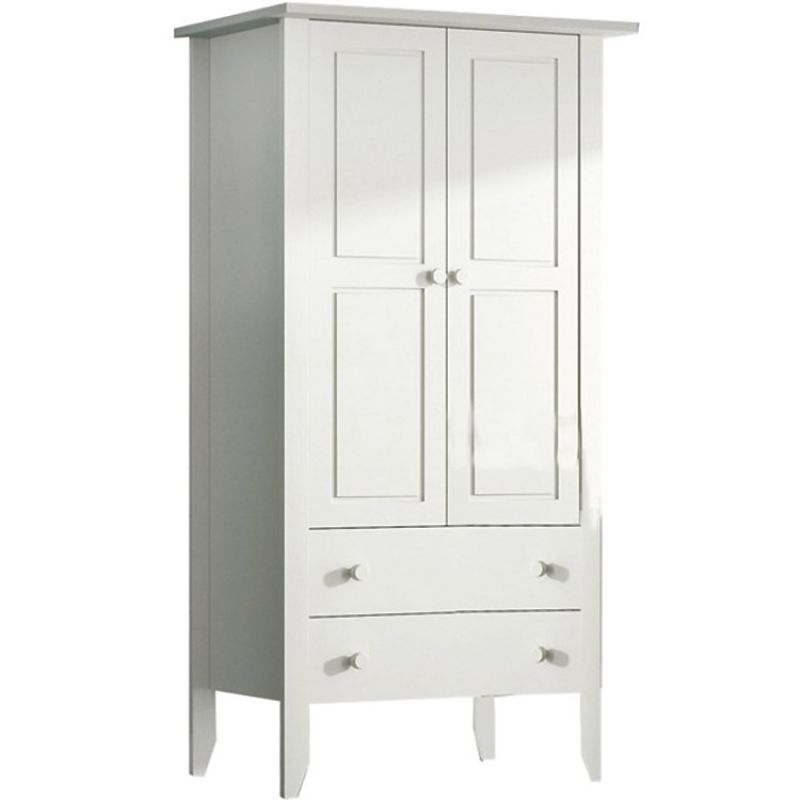 Armoire 2 portes Tilleul finition laquée personnalisable (27 coloris) Mathy by bols