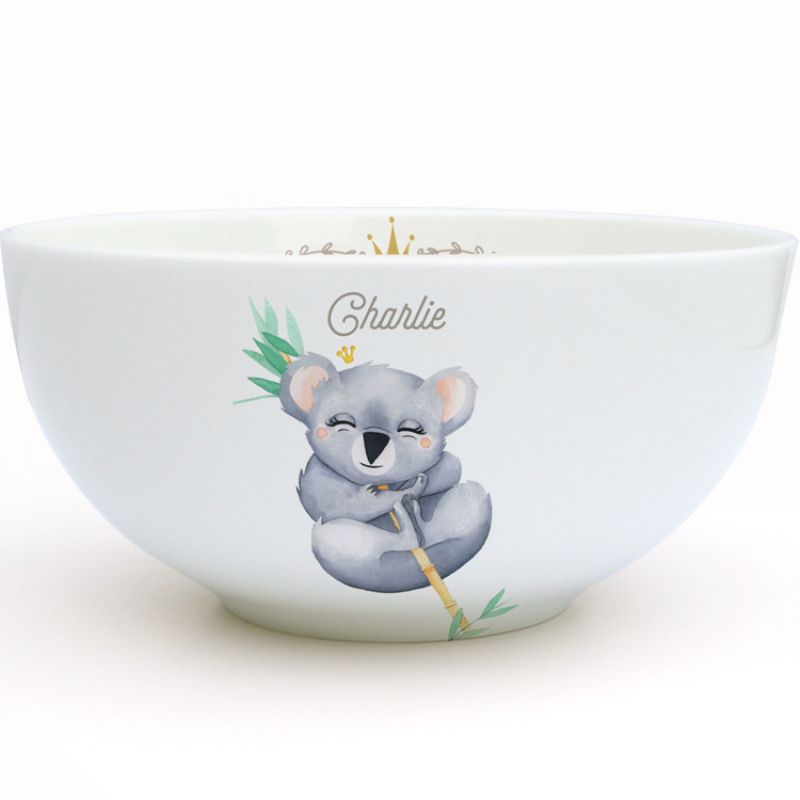 Bol en porcelaine Koala (personnalisable) Gaëlle Duval