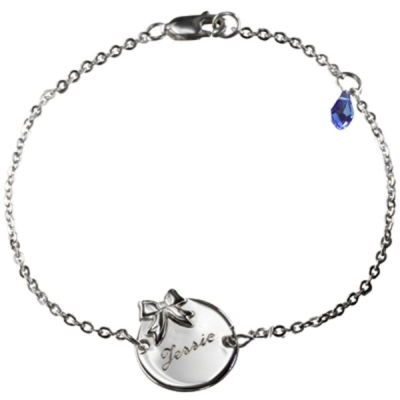 Bracelet Daisy pierre Swarovski (argent 925°) Petits trésors