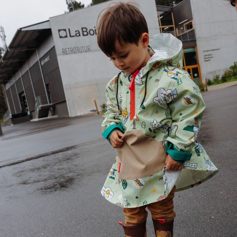 Poncho de pluie Mountain Ride (4-6 ans) Hello Hossy Ambiance 6