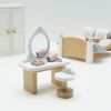 Chambre des parents pour maison de poupée en bois FSC Le Toy Van Ambiance 3