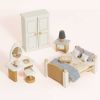 Chambre des parents pour maison de poupée en bois FSC Le Toy Van Ambiance 5