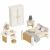 Variation Blanc, bleu, beige du produit Chambre des parents pour maison de poupée en bois FSC de la marque Le Toy Van