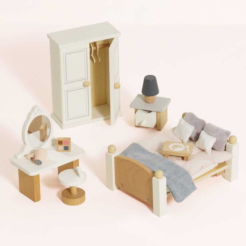 Chambre des parents pour maison de poupée en bois FSC Le Toy Van Ambiance 6