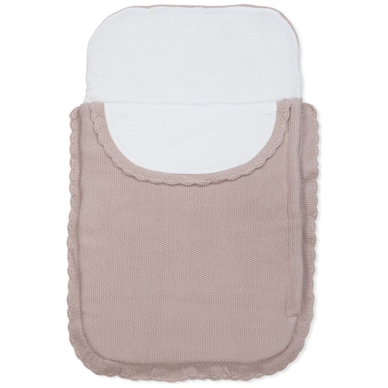 Nid d'ange tricot rose Pasito a pasito Produit 1