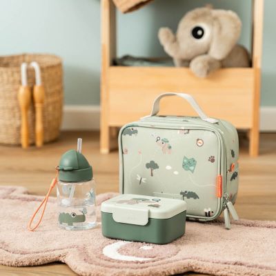 Gourde à paille Tiny trails Vert (280 ml)