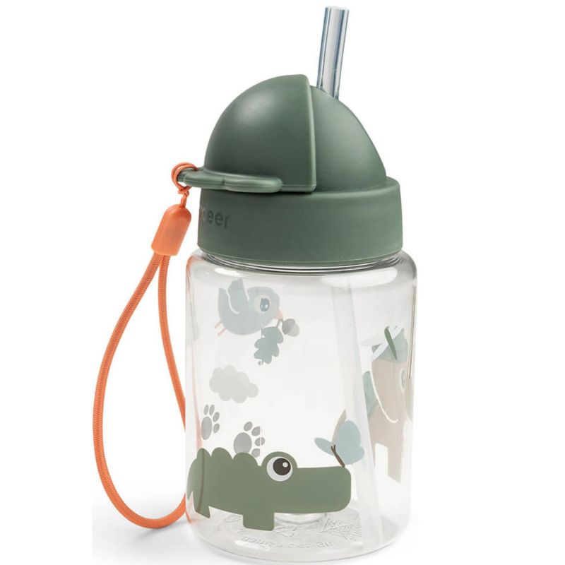 Gourde à paille Tiny trails Vert (280 ml) Done by Deer Produit 3