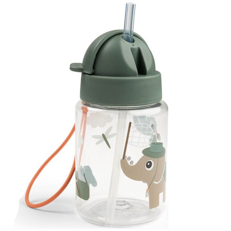 Gourde à paille Tiny trails Vert (280 ml) Done by Deer Produit 4