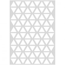 Stickers triangles blancs (29,7 x 42 cm)  par Lilipinso