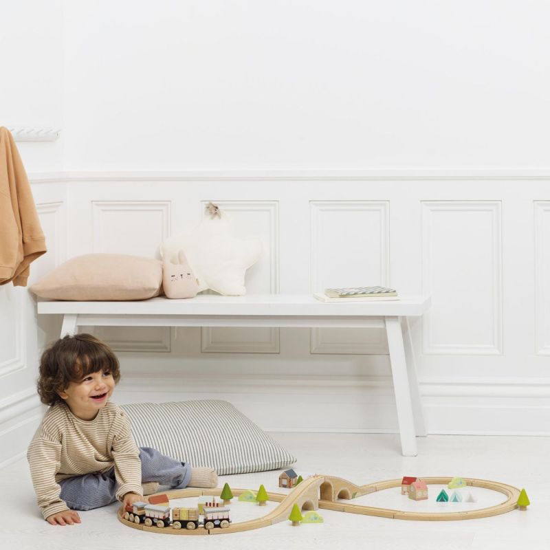 Circuit de train en 8 en bois FSC Le Toy Van Ambiance 6