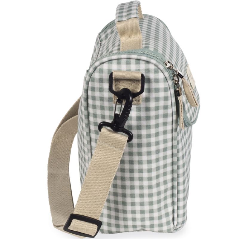 Sac repas isotherme I Love Vichy vert (6 L) Walking Mum Produit 4