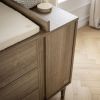 Commode 3 tiroirs et 1 porte Mokka Sauthon mobilier Ambiance 9