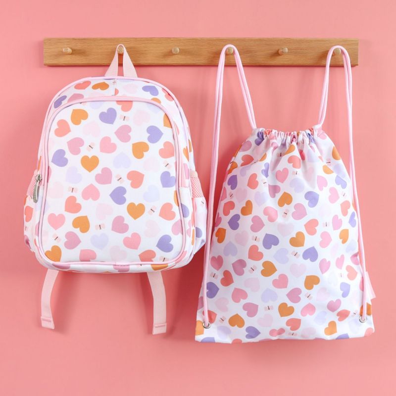 Sac à dos isotherme Cœurs A Little Lovely Company Ambiance 7