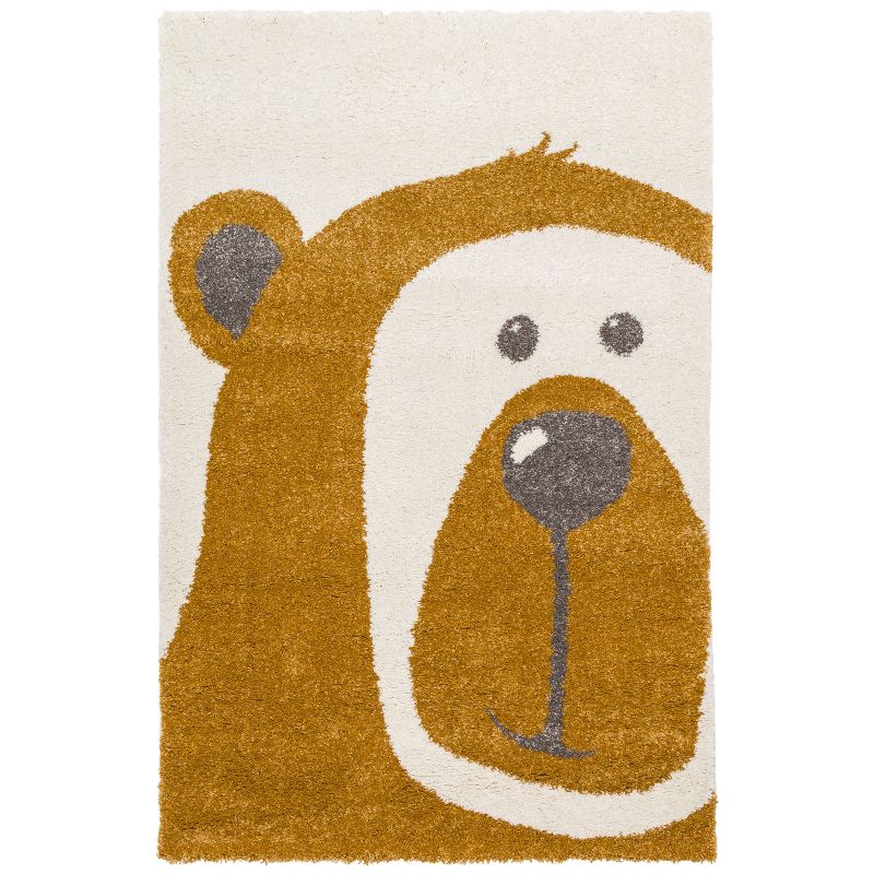 Tapis rectangulaire Ourson miel (80 x 150 cm) AFKliving