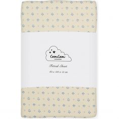 Drap housse en coton bio Capri (60 x 120 cm) - Cam Cam Copenhagen