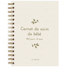 Carnet de suivi de bébé feuille (0-6 mois) - Zü