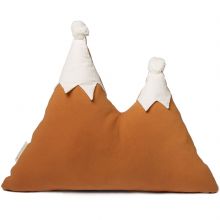 Coussin montagne Snowy orange  par Nobodinoz
